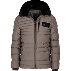 Wellensteyn Ανδρικό Μπουφάν Χειμωνιάτικο Puffer Μπεζ REGULARFIT POLA-541