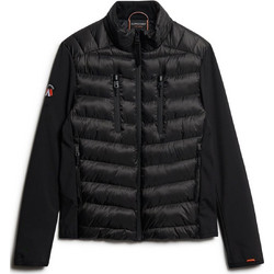 Superdry Ανδρικό Μπουφάν Χειμωνιάτικο Softshell Μαύρο M5012043A-02A