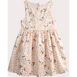 Dpam Παιδικό Φόρεμα Σατέν Floral Σομόν Πράσινο Mint 25S90164ROB