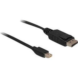 DeLOCK Καλώδιο Mini DisplayPort 1.2 to DisplayPort Male 5m Black 83479