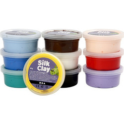 Silk Clay Basic Colours 10τμχ