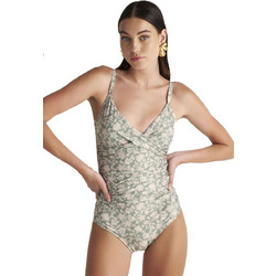 BLU4U Ολόσωμο Μαγιό Floral Πράσινο Mint 25358705-23