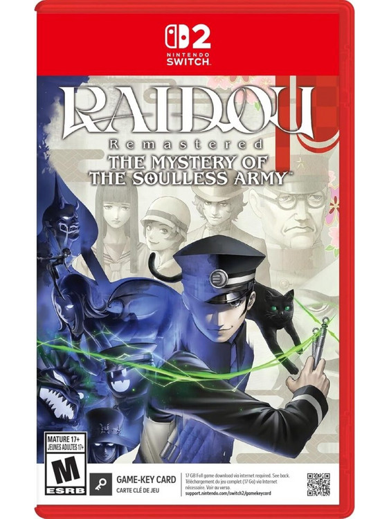 Raidou Remastered The Mystery of the Soulless Army Key Nintendo Switch 2
