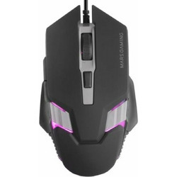 Mars Gaming MM024 Ενσύρματο Gaming Ποντίκι RGB Black
