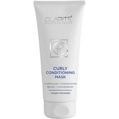 Clarite Curly Conditioning Μάσκα Μαλλιών για Επανόρθωση & Όγκο για Σγουρά & Βαμμένα Mαλλιά 250ml