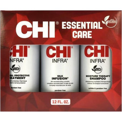 Chi Infra Trio Σετ Θεραπείας Μαλλιών Σαμπουάν 355ml + Infra Treatment 355ml + Silk Infusion 355ml