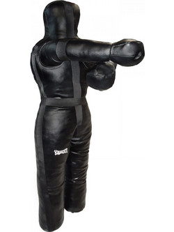 Olympus Sport Grappling Freestyle Σάκος Μποξ Ανδρείκελο 30kg 132cm Μαύρος