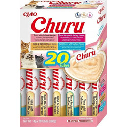 Inaba Churu Cream with Seafood 20x14gr