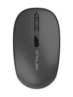 Serioux SRXM-SPK215 Ασύρματο Ποντίκι Black