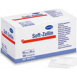 Hartmann Soft-Zellin Μαντηλάκια Οινοπνεύματος 30x60mm 100τμχ