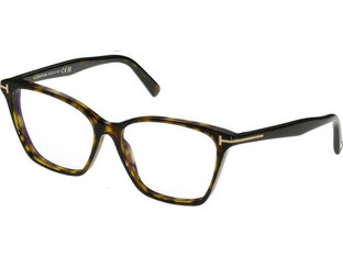 Tom Ford FT5949-B 052 Γυναικείος Σκελετός Γυαλιών Οράσεως Κοκάλινος Καφέ