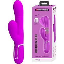Pretty Love Mariana Twinkled Vibrator Δονητής Rabbit Μωβ