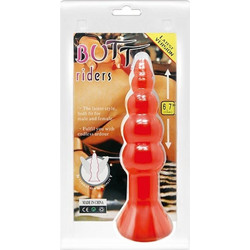 Baile Butt Riders Πρωκτική Σφήνα 17cm Κόκκινη BI-017005