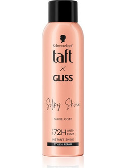 Schwarzkopf Taft x Gliss Silky Shine Σπρέι Μαλλιών για Λάμψη 150ml