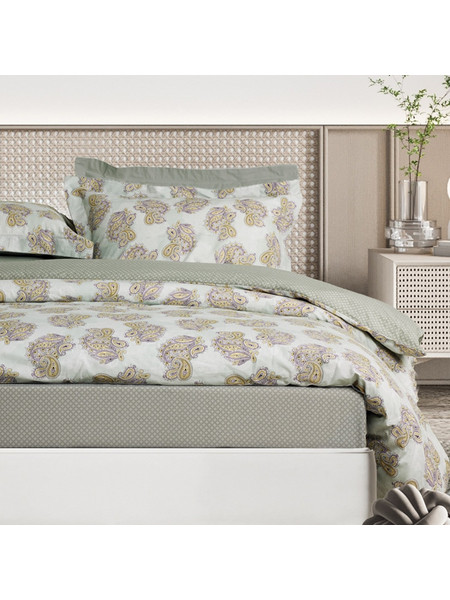 Das Home Σετ Σεντόνια King Size Βαμβακερά 260x280 Happy 9686 Mint