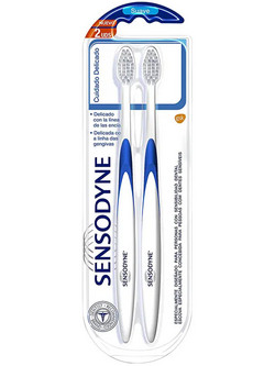 Sensodyne Soft Οδοντόβουρτσες 2τμχ Λευκή Μπλε