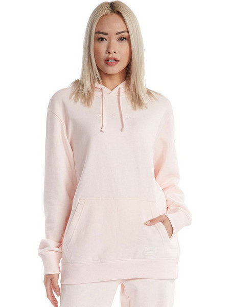 DC Γυναικείο Φούτερ Oversized με Κουκούλα & Τσέπες Nude ADJFT03024-MCM0