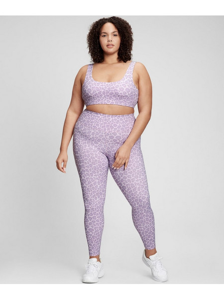 Gap GapFit Γυναικείο Κολάν Μακρύ Ψηλόμεσο Λιλά 775764002