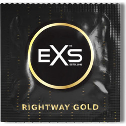 EXS Rightway Gold Προφυλακτικό με Λιπαντικό 1τμχ