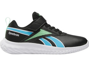 Reebok Rush Runner 5 Παιδικά Αθλητικά Παπούτσια για Τρέξιμο Μαύρα Γαλάζια 100238559