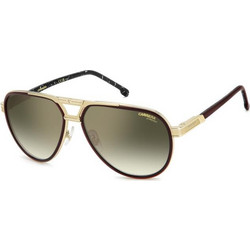 Carrera CA1076/S OIT/D6 Ανδρικά Γυαλιά Ηλίου Aviator Κοκάλινα Μαύρα με Καφέ Φακό