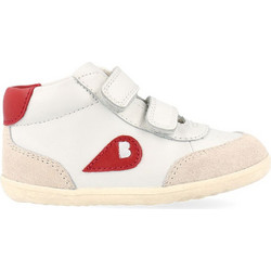 Bobux Παιδικά Sneakers Μποτάκια Λευκά Κόκκινα 751002