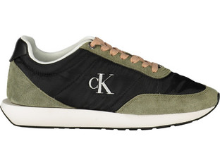 Calvin Klein Γυναικεία Sneakers Μαύρα Χακί YW0YW01990-01A