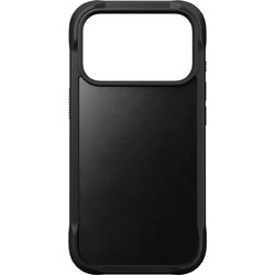 Nomad Rugged Leather Back Cover Horween Black (iPhone 18 Pro / 17 Pro)