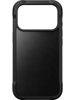 Nomad Rugged Leather Back Cover Horween Black (iPhone 18 Pro / 17 Pro)