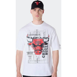 New Era NBA CHIBUL Ανδρικό Αθλητικό T-Shirt Λευκό 60596425-100