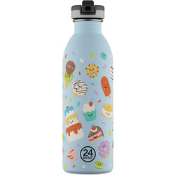 24Bottles Sweet Friends Παιδικό Παγούρι Θερμός Ανοξείδωτο BPA Free Γαλάζιο 500ml