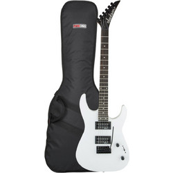 Jackson JS12 Dinky Ηλεκτρική Κιθάρα ST Style με Μαγνήτες HH & Ταστιέρα Amaranth White Bundle