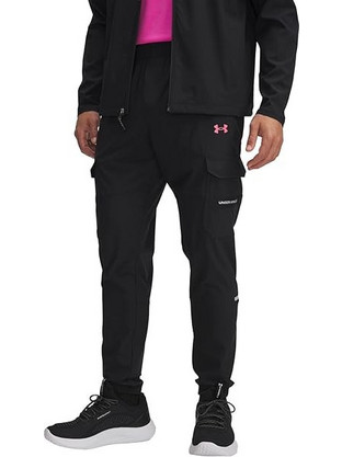 Under Armour Ανδρικό Παντελόνι Φόρμας με Λάστιχο Μαύρο 6004966-001
