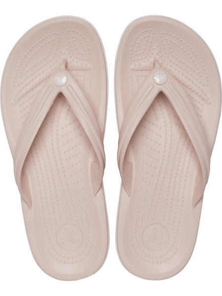 Crocs Crocband Ανδρικές Σαγιονάρες Ανατομικές Μπεζ 11033-6UR