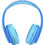 XO BE54 Ασύρματα Bluetooth Παιδικά Ακουστικά On Ear με Noise Cancelling Γαλάζια Μπλε
