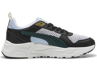 Puma Trinity 2 Παιδικά Sneakers Μαύρα Πράσινα Καφέ 402930-02
