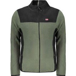 Norway Ανδρική Ζακέτα Fleece με Φερμουάρ Χακί 849522