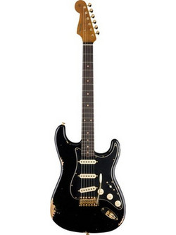Fender LTD Custom 62 Ηλεκτρική Κιθάρα ST Style με Μαγνήτες SSS & Ταστιέρα Rosewood Aged Black