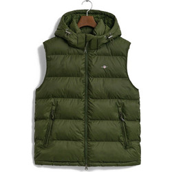 Gant Αμάνικο Ανδρικό Μπουφάν Puffer Χακί 7006536-360