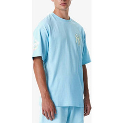 New Era New York Yankees MLB Ανδρικό Αθλητικό T-Shirt Γαλάζιο 60357123