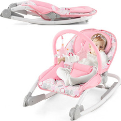 Costway BC10230 Relax Μωρού έως 9kg Ροζ