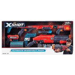 Zuru X-Shot Ultimate Shootout Pack Σετ Παιδικό Όπλο με Βελάκια 36251