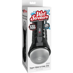 Pipedream Wet Strokers Super Slide & Glide XXLarge Pocket Anal Αυνανιστήρι με Δόνηση