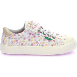 Kickers Παιδικά Sneakers Μπεζ Λιλά 1214073-30-35