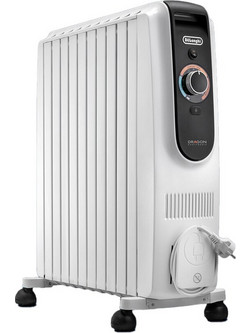 DeLonghi TRD51025 Καλοριφέρ Λαδιού με 10 Φέτες 2500W