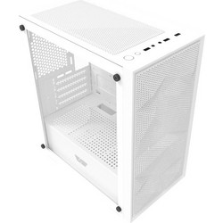 Darkflash M305 Mesh White Micro Tower Κουτί Υπολογιστή με Πλαϊνό Παράθυρο