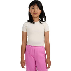 4F Παιδικό Crop Top Μπεζ 4FJWAW25TTSHF2393-11S