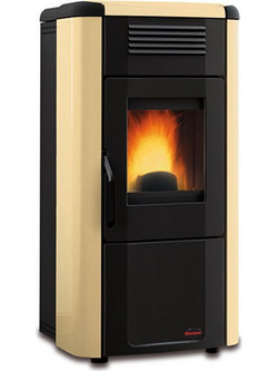 La Nordica Dahiana Plus Beige Σόμπα Pellet Αερόθερμη 10kW