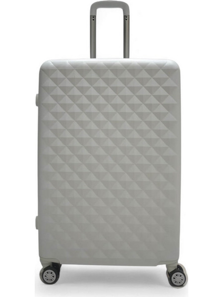 Playbags Collection PS067 Βαλίτσα Μεσαία 62x42x22cm με 4 Ρόδες Λευκή
