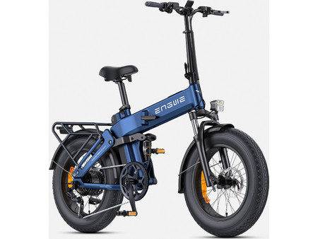 Engwe Engine Pro 3.0 Boost Σπαστό Ηλεκτρικό Ποδήλατο Mountain 20" 250W με 7 Ταχύτητες και Δισκόφρενα Navy Μπλε